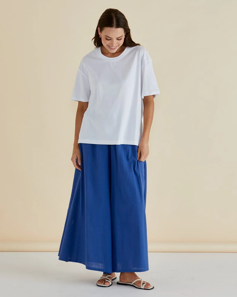 Relax Boxy Tee - White - Image 3