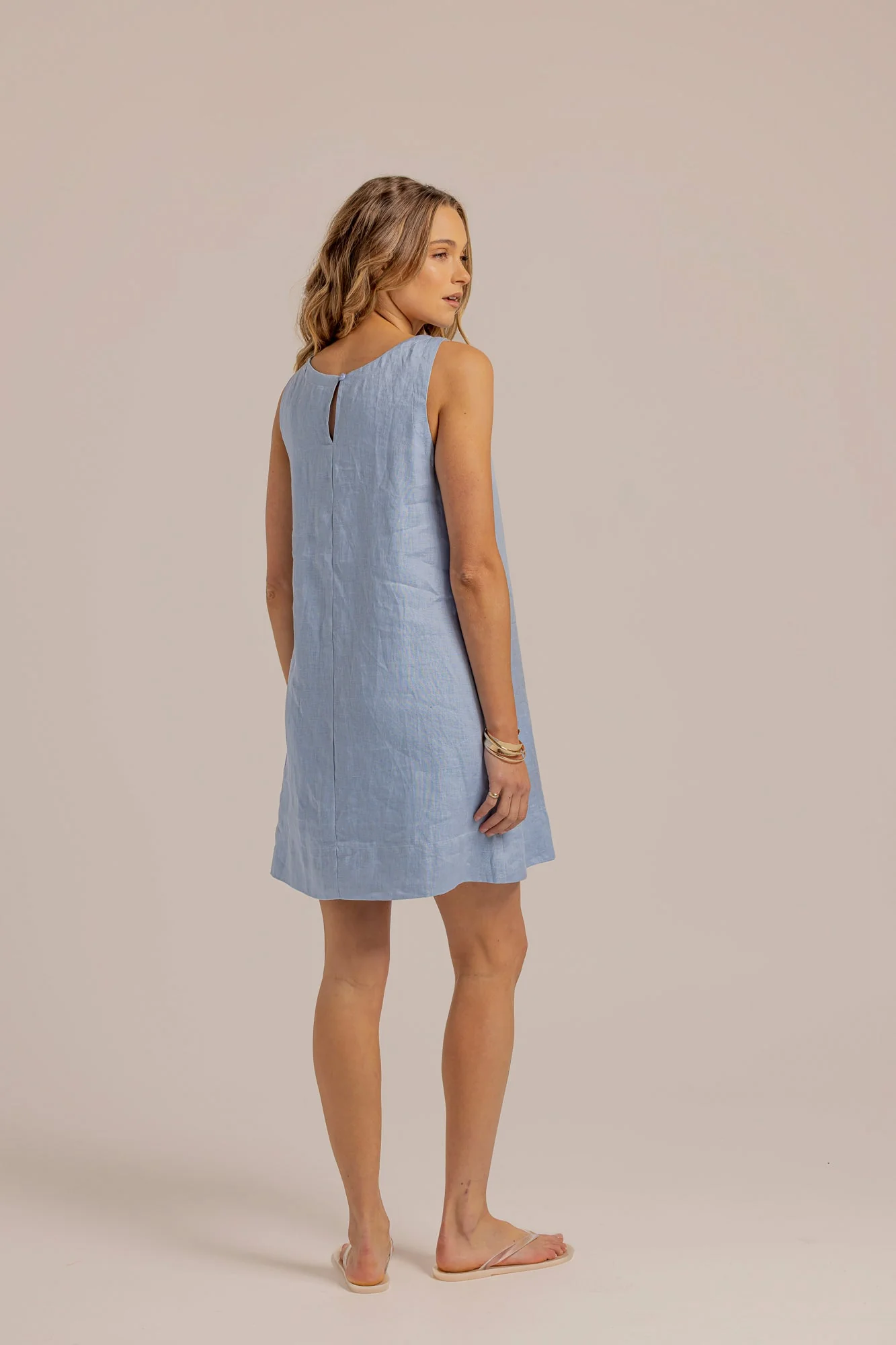 REN DRESS - Dusty Blue - Image 5