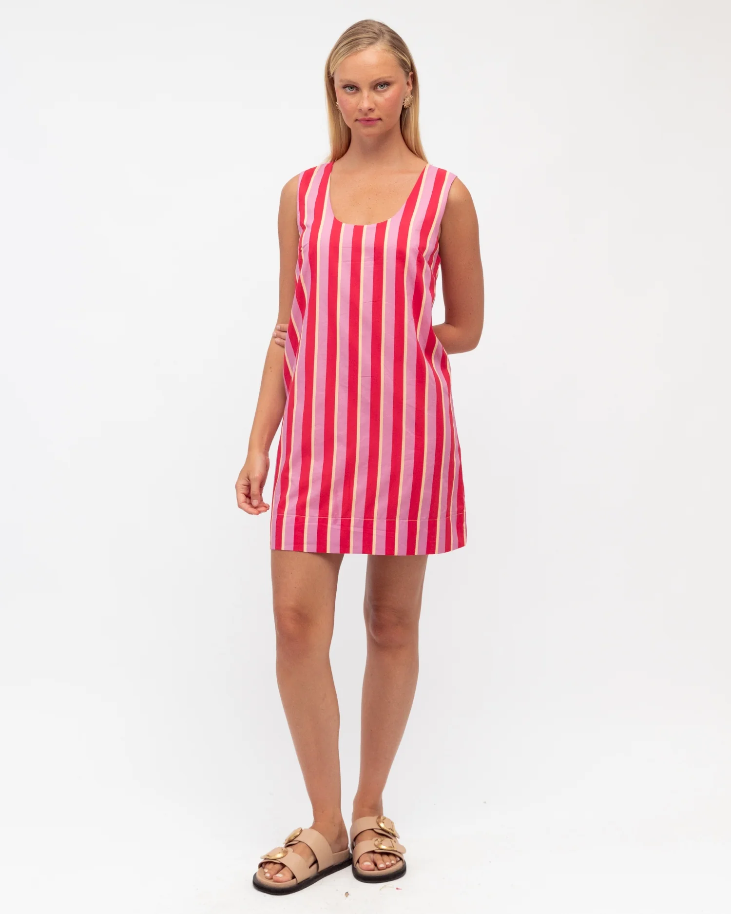 RENATA MINI DRESS - Pink - Image 4