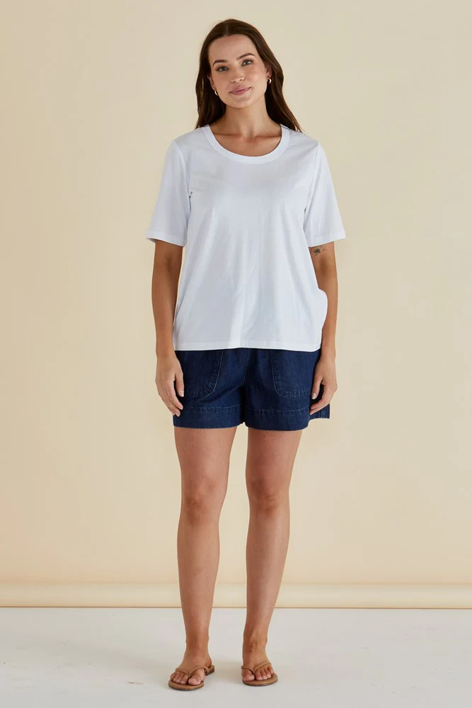 Riley Tee - White - Image 2