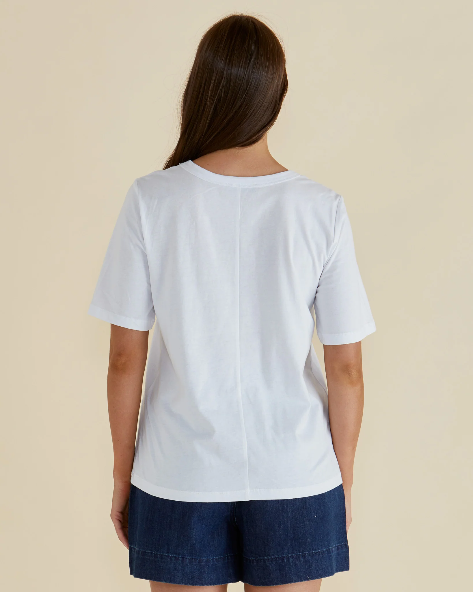 Riley Tee - White - Image 4