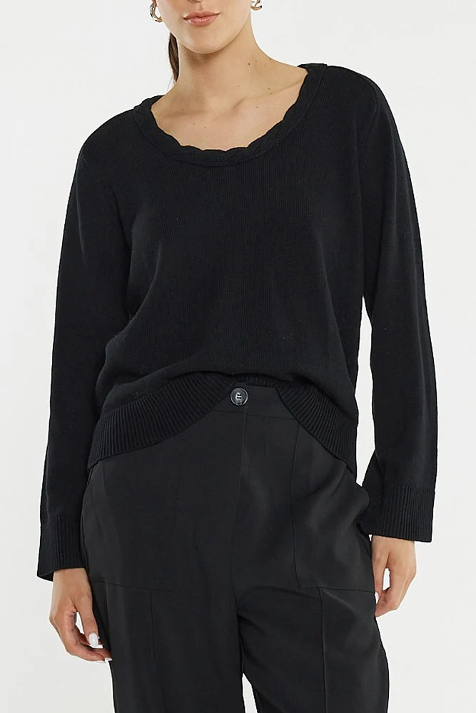 Roe Braided Neck Knit - Image 3
