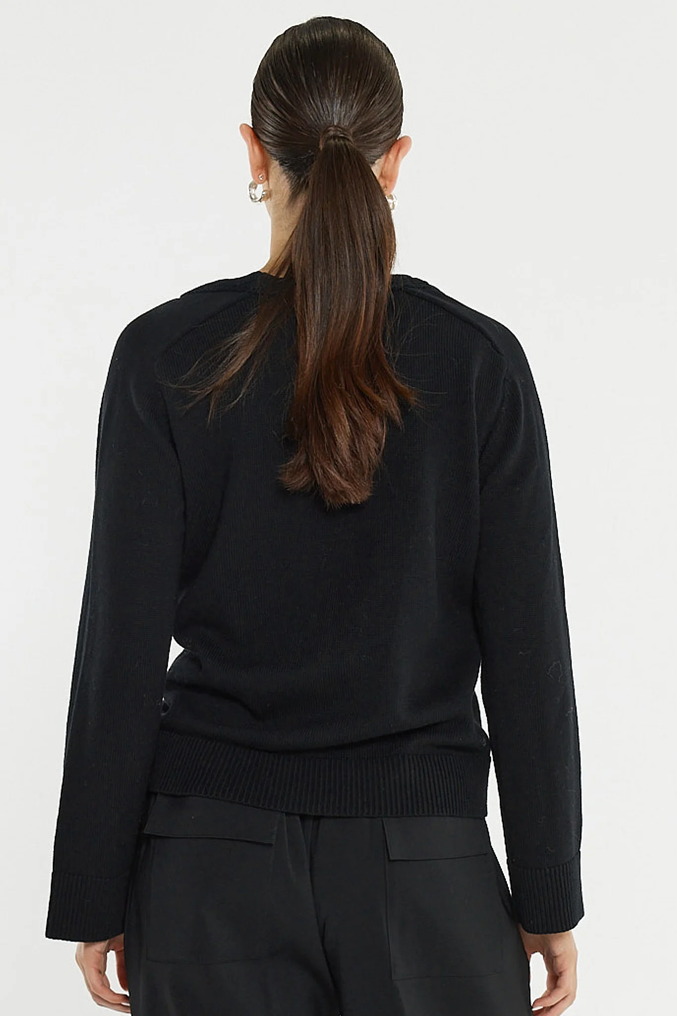 Roe Braided Neck Knit - Image 5