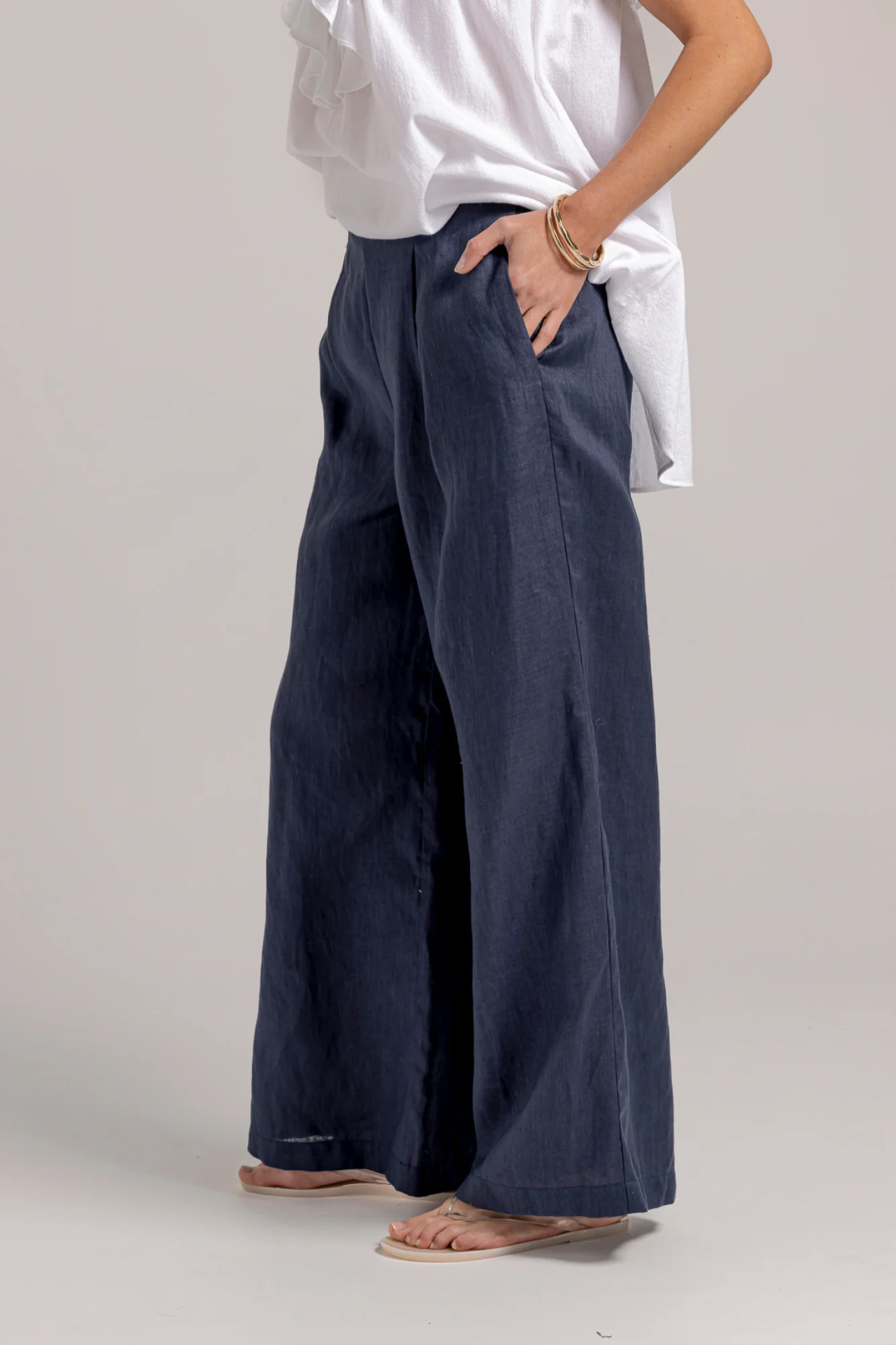 ROMA PANT - Navy - Image 4