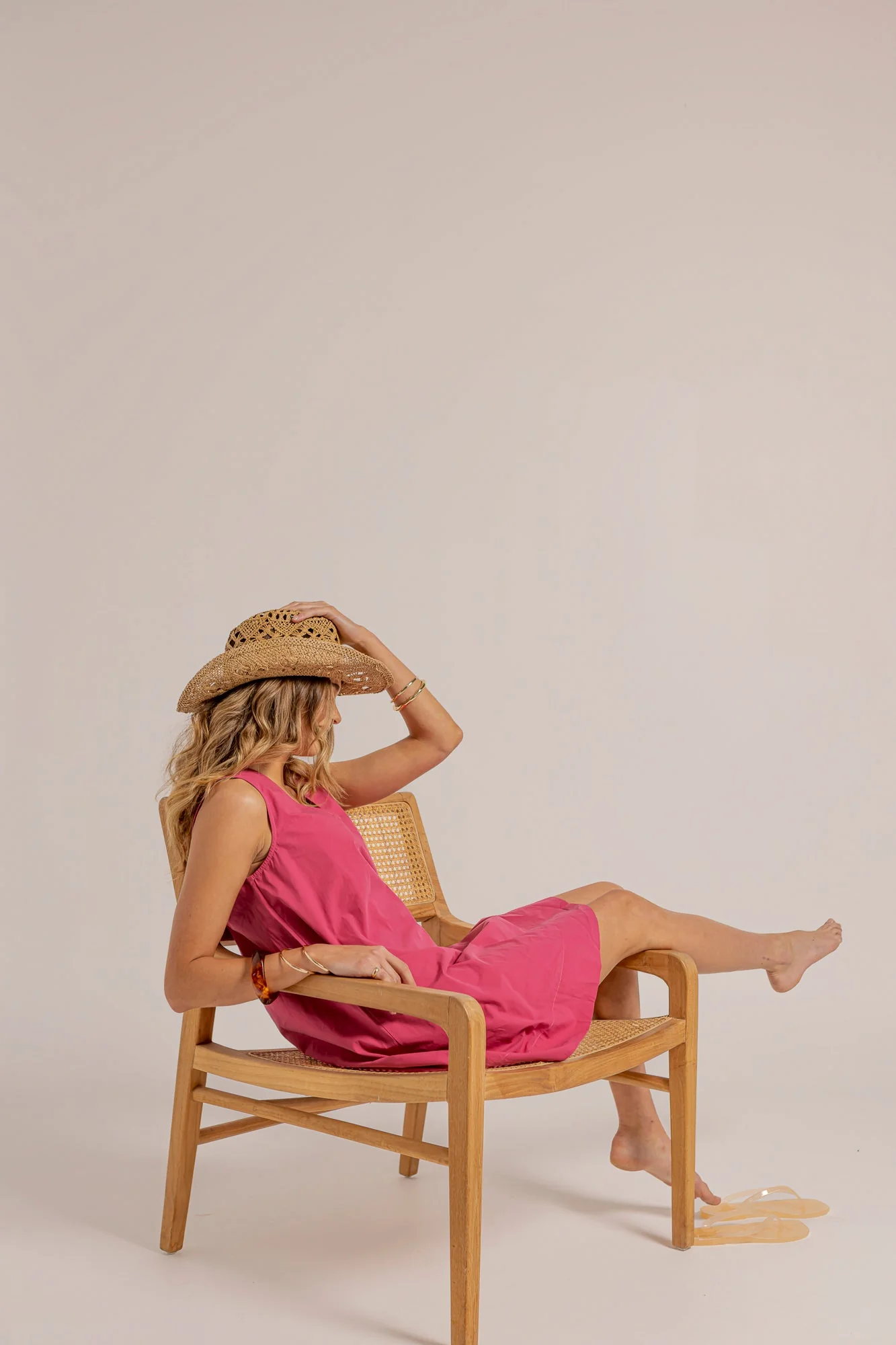 ROWIE DRESS - Raspberry - Image 3