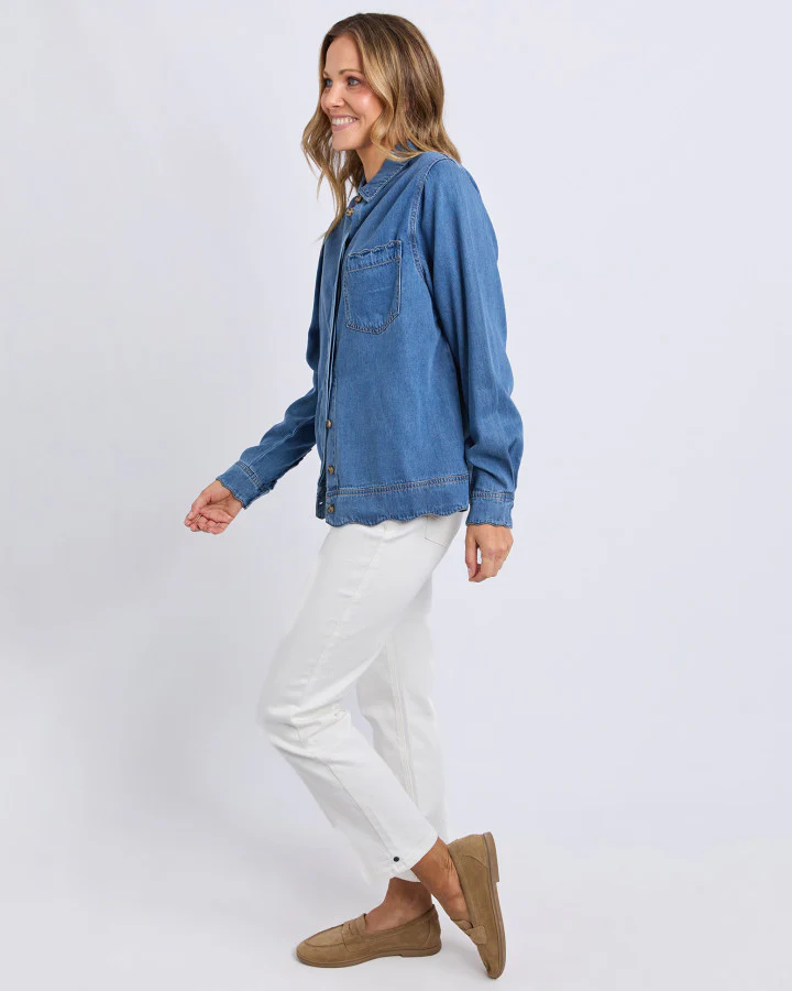 Scallop Edge L/S Shirt - Image 4
