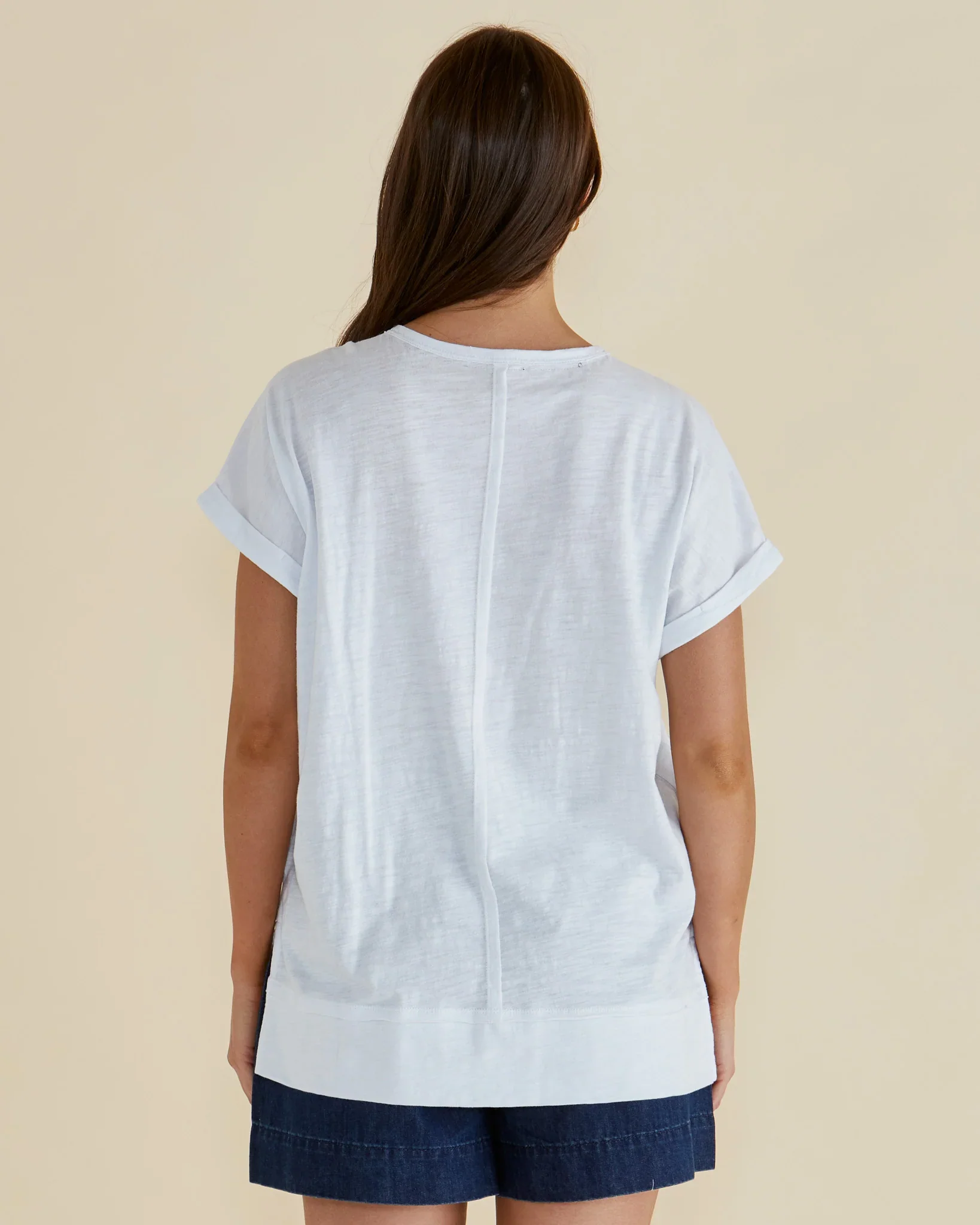 SHIRLEY SHORT SLEEVE TEE - White - Image 4