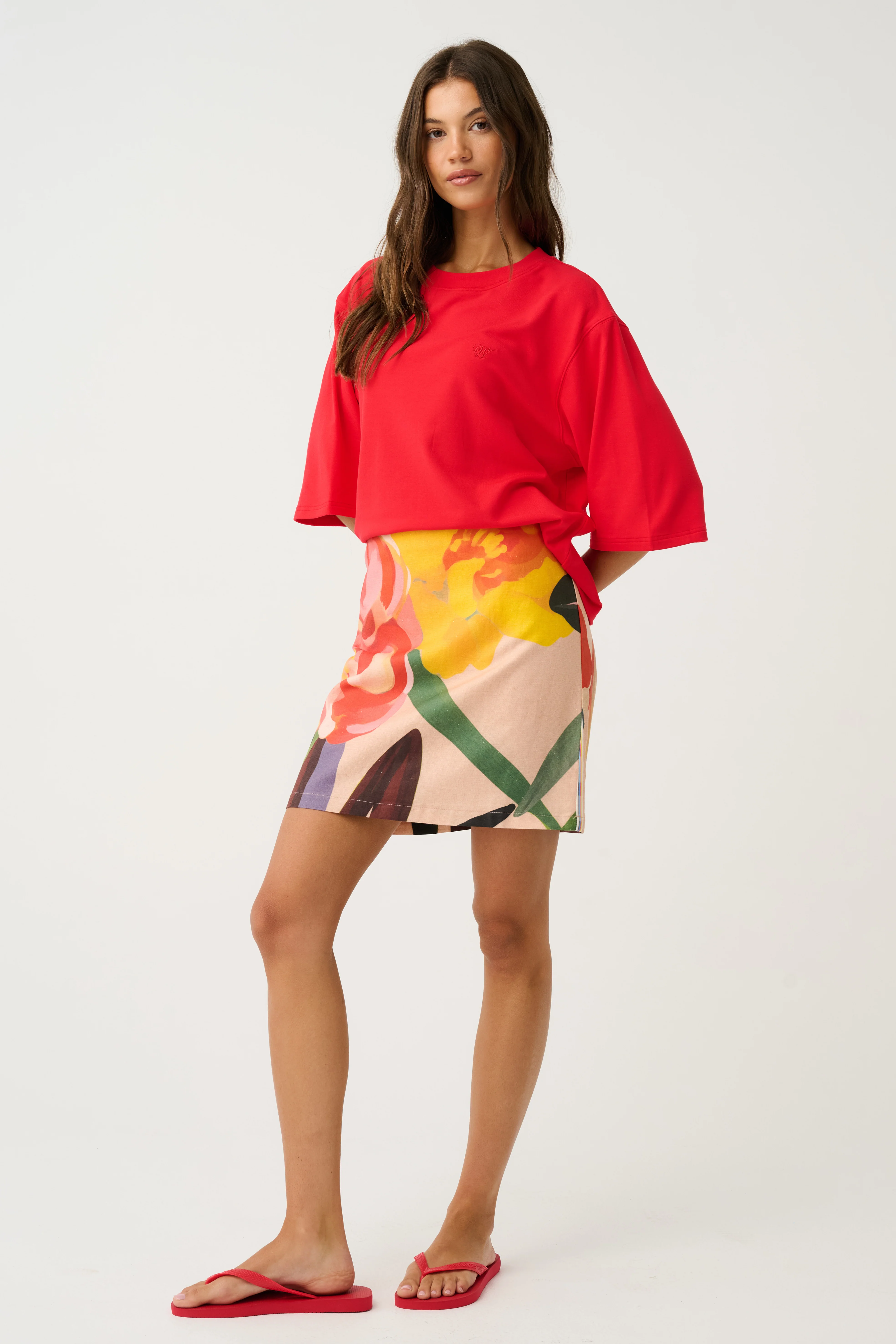 SOLANA TEE - Mandarin - Image 8