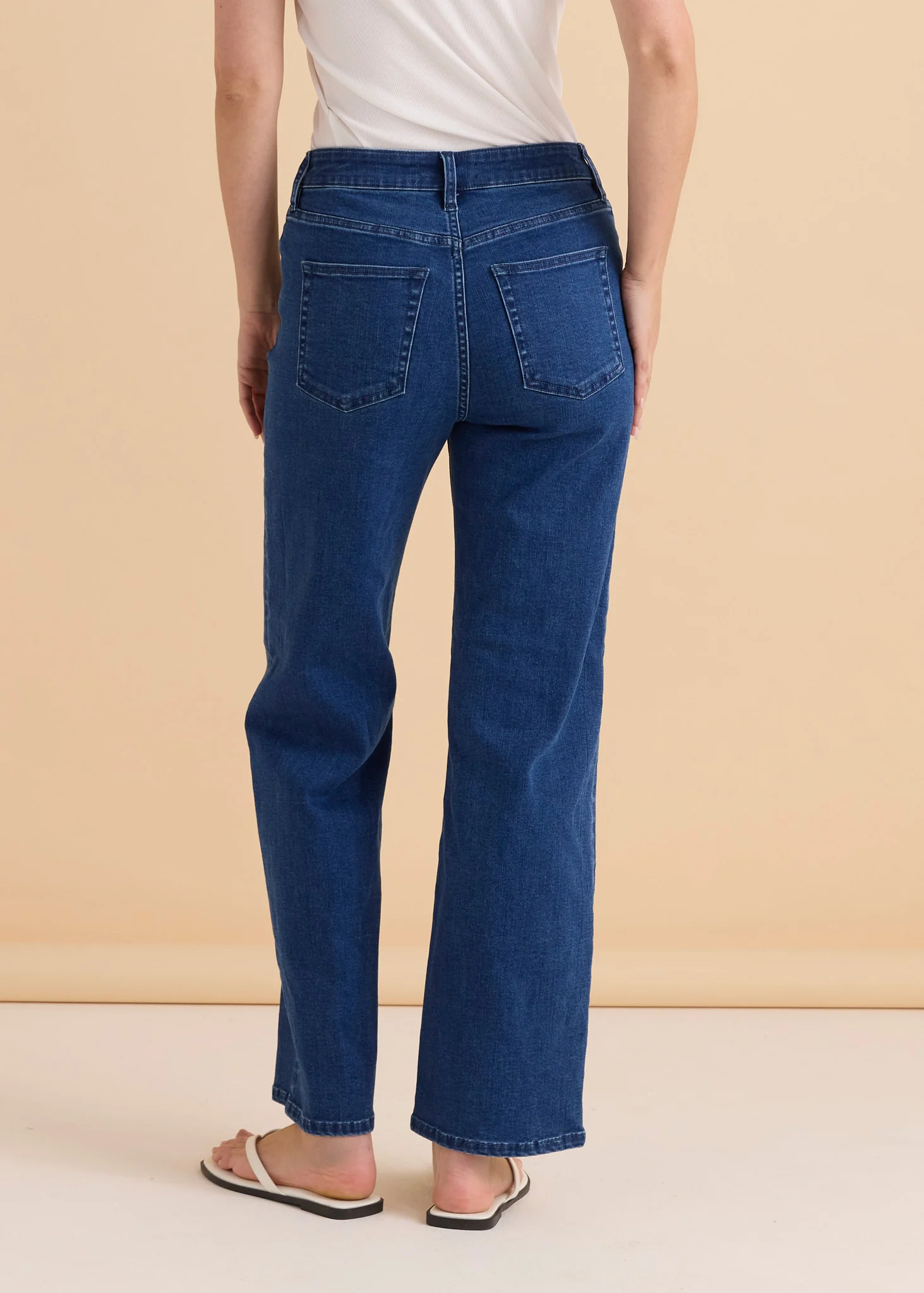 Straight Leg Jean - Dusty Blue - Image 4