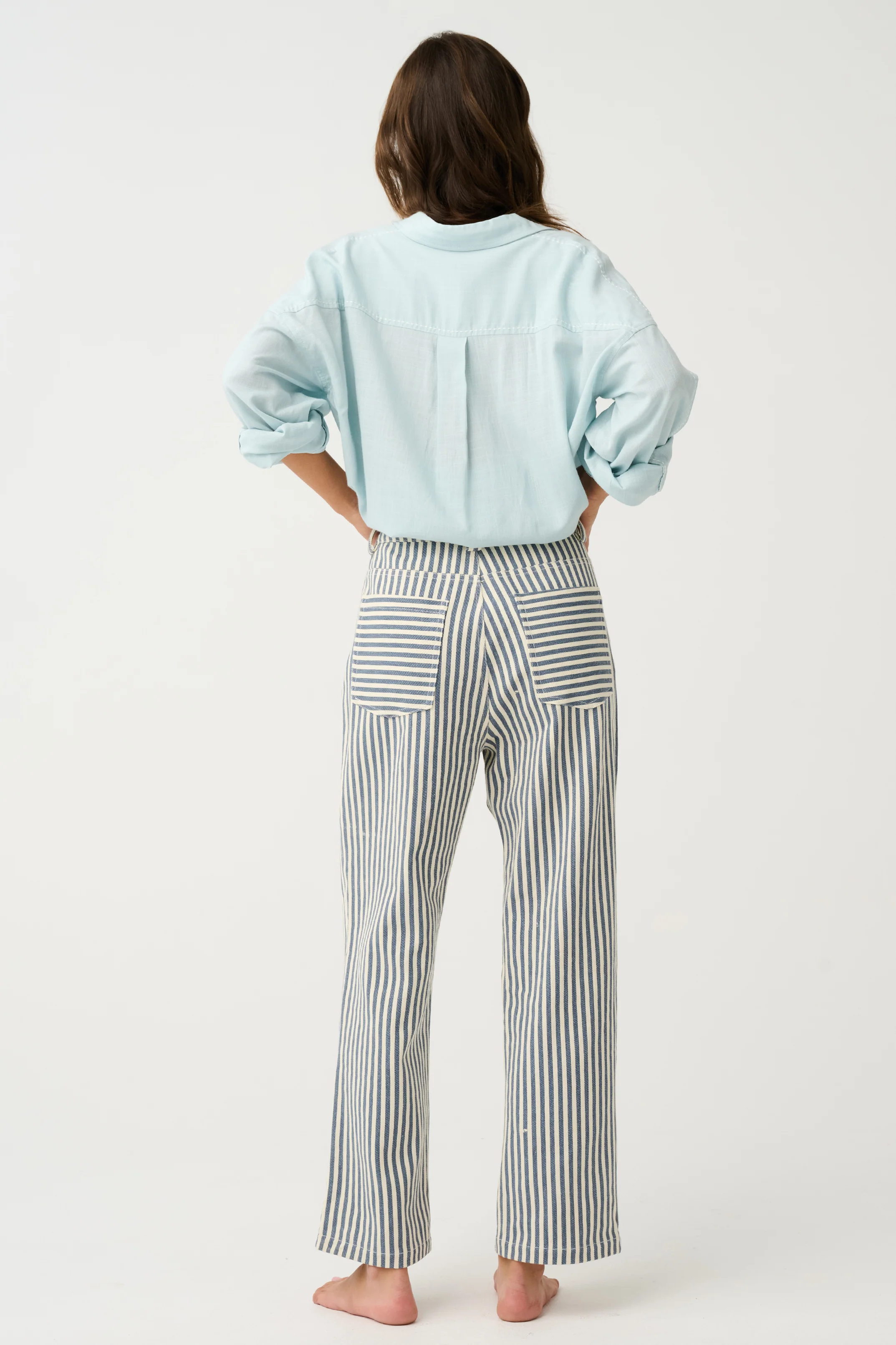 SYLAS JEAN - Stripe Denim - Image 6