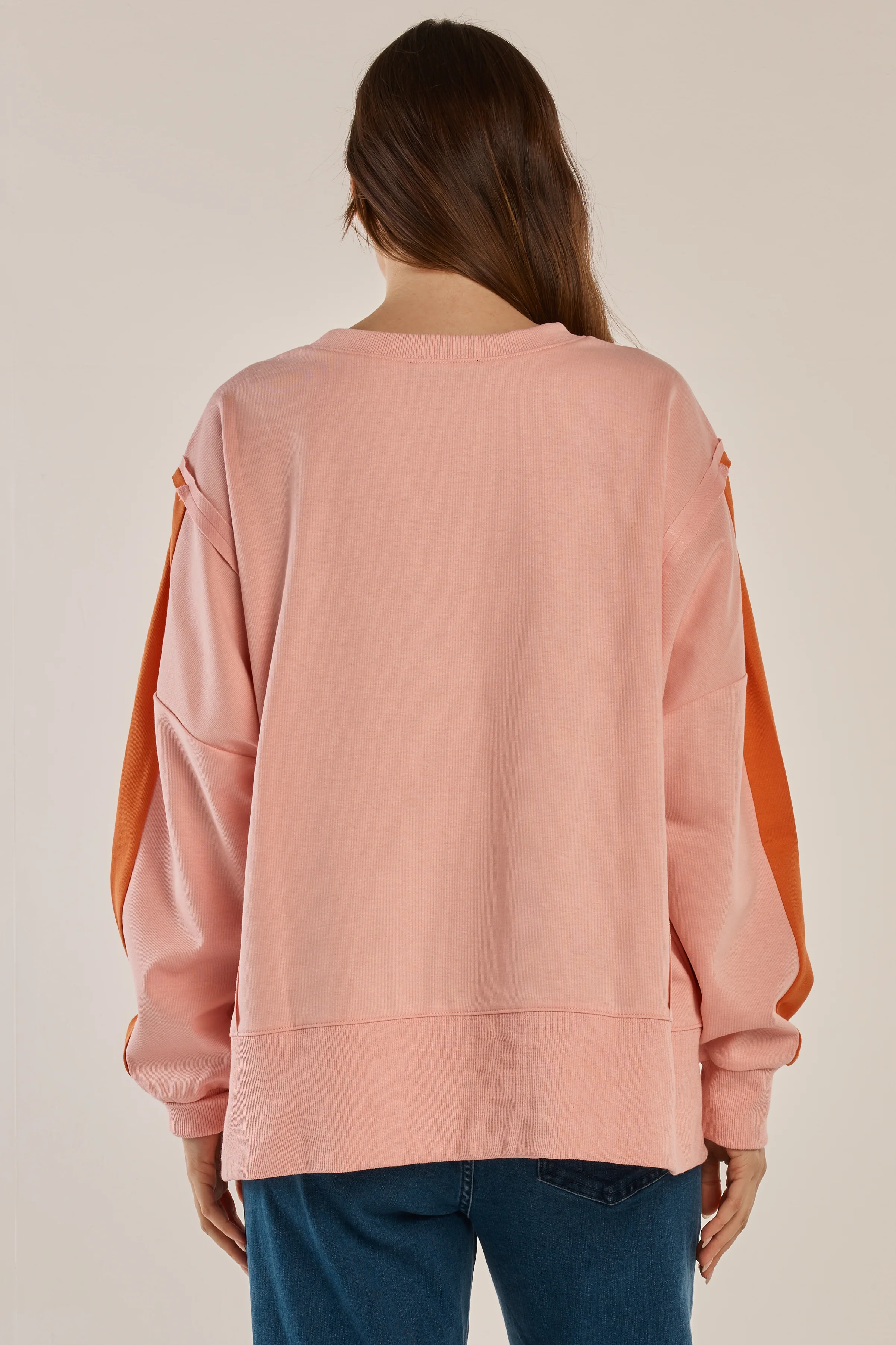 Tania Sweatshirt - Pink/Orange - Image 3