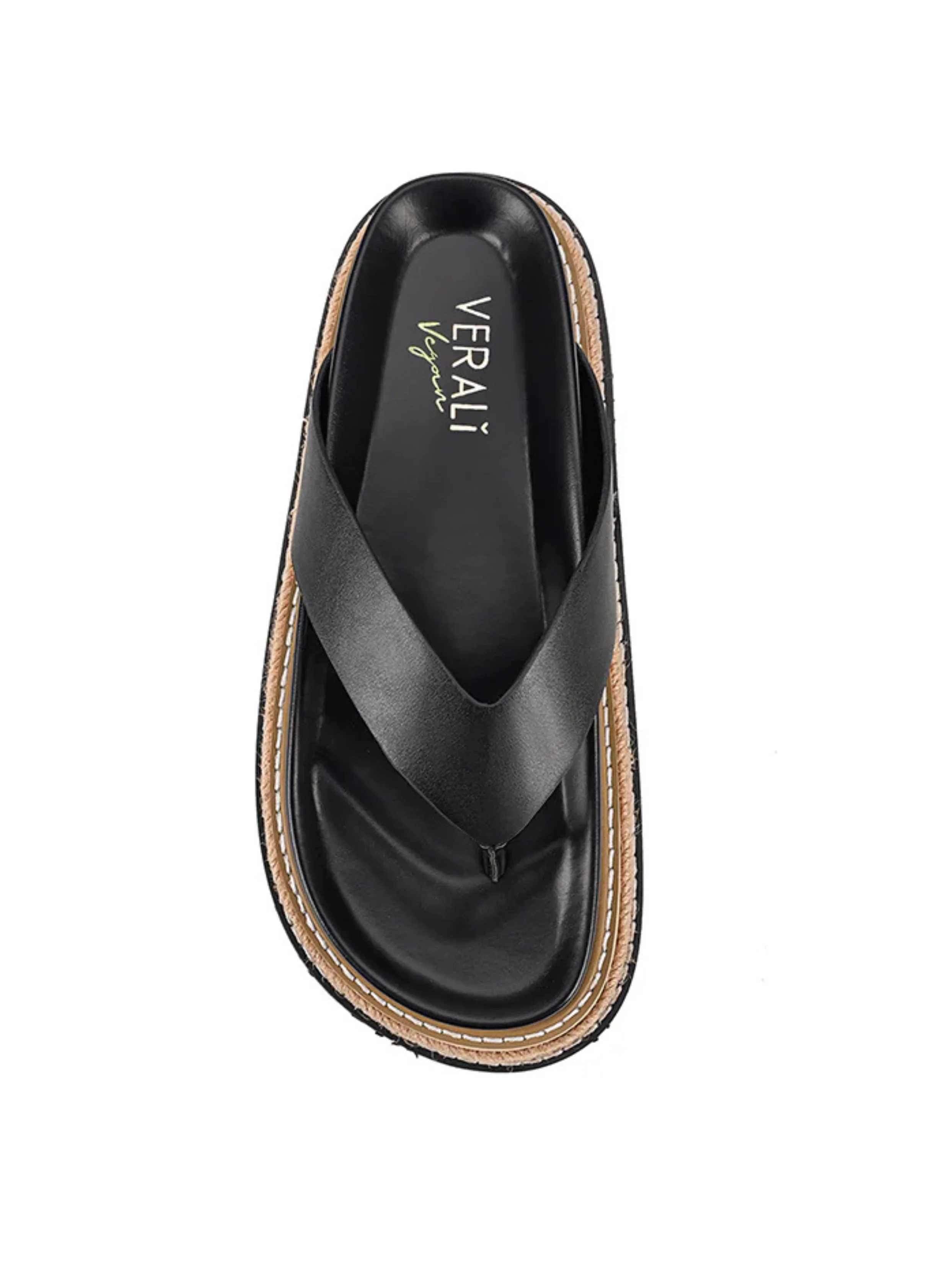 THEO PLATFORM THONGS - Black - Image 5