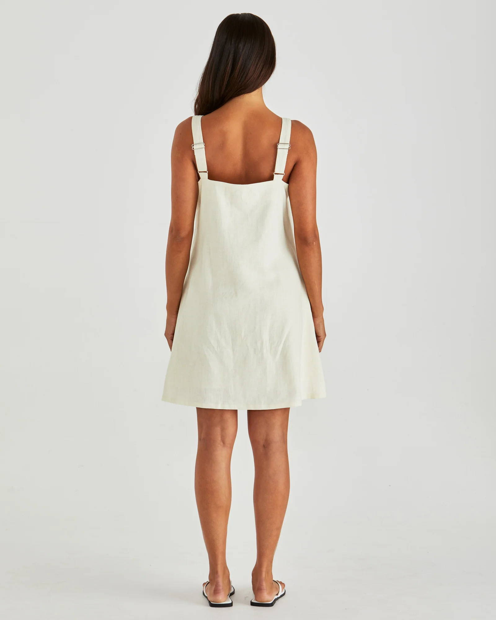 VIENNE MINI SHIFT DRESS - Butter Yellow - Image 6