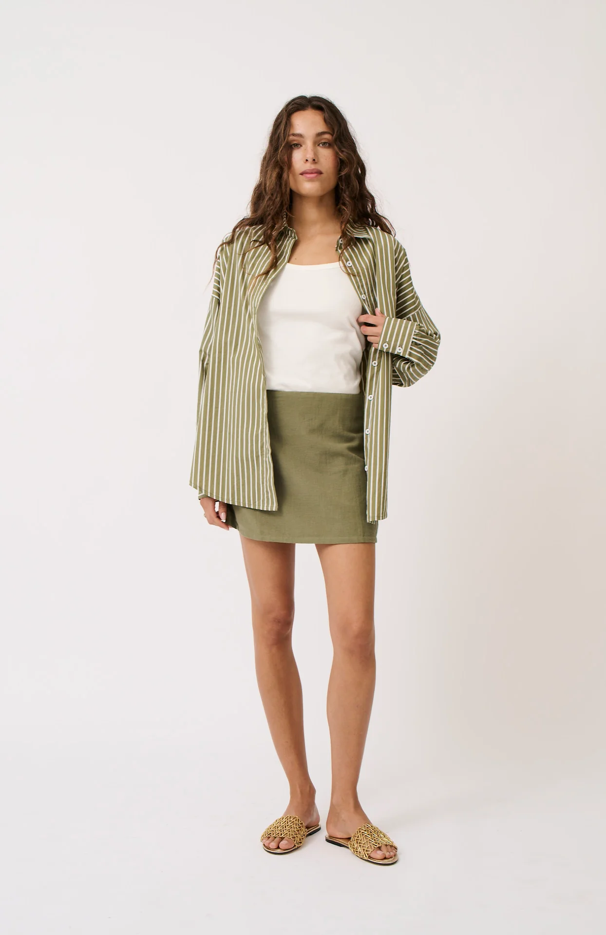 VITA MINI SKIRT - Palm - Image 3