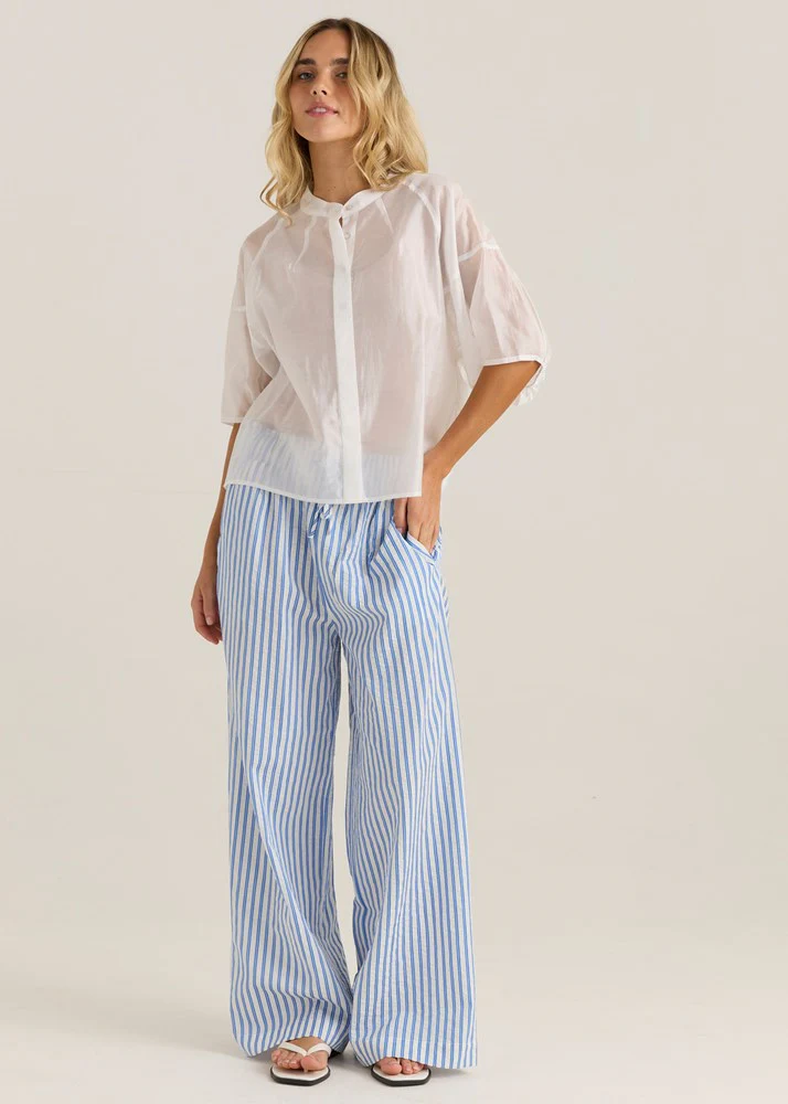 Wilder Seam Blouse - White - Image 2