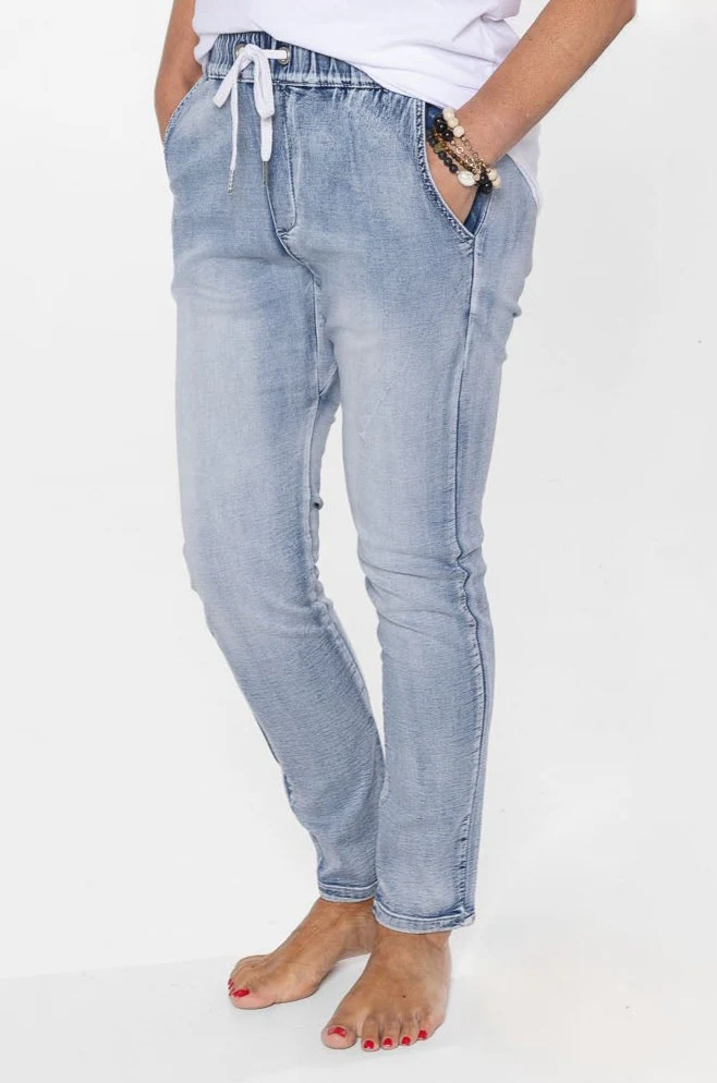 WREN DENIM JOGGER - Denim - Image 5